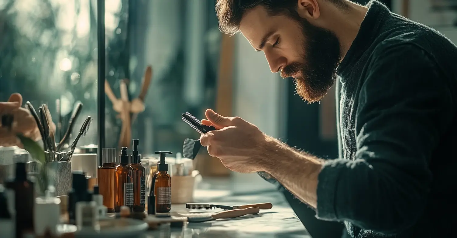Cuidados com Barba e Cabelo Masculino